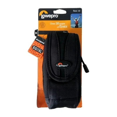 NEW Lowepro Rezo 40 Digital Camera Case Bag Black All Weather Padded Safety Zip - Image 1 of 4