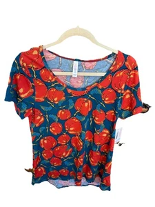 LuLaRoe Nwt Women Size Small Pumpkins Short Sleeve Fall Classic T Top - Picture 1 of 5