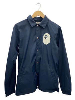 A BATHING APE Jacket Navy S Used - Image 1 of 4
