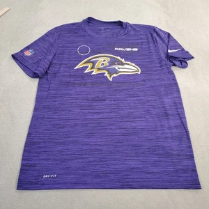 Baltimore Ravens Shirt Mens Large Purple Nike Dri Fit Football NFL Performance - Picture 1 of 10
