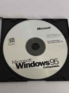 Microsoft Windows 95 Companion Software (1995, CD-ROM) Disc Only - Picture 1 of 1