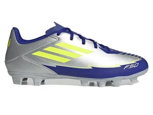 ADIDAS SCARPE CALCIO 13 TACCHETTI UOMO  IH0916  F50 CLUB FG/MG MESSI SILVMT - Imagen 1 de 2