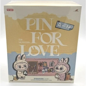 Original POP MART Labubu Pin For Love, Brief Anhänger FULL SET SEALED BOX (A-M) - Bild 1 von 5