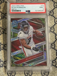 2024 PANINI SPECTRA #13 BIJAN ROBINSON META  /25 PSA 9 - Picture 1 of 2