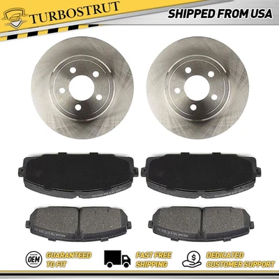 Kit de pastillas de freno rotores de freno delanteros originales para Toyota Hiace 2006-2015 2017 2018 2,7 L Foto 1 de 4