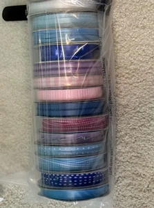 Lot of 14 New And Used Ribbons and Trimmings Rolls for Crafts Crafting Random - Picture 1 of 3