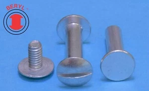 Aluminum 5050/5052 Binding Post & Matching Screw #8-32 X 1-1/2" 25sets - Picture 1 of 1