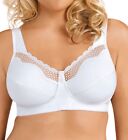 Exquisite Form Fully Cotton Soft Cup Bra with Lace Trim Size 38B NEW 5100535