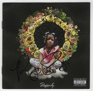 CD firmato Rapsody autografato (album Laila's Wisdom) rap hip-hop TAS COA - Foto 1 di 5