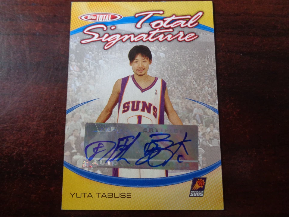 2004-05 Topps Total Yuta Tabuse AUTOGRAPH Rookie Card-SUNS - Image 1 of 1