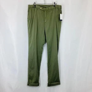 Hacket London Olive Green Stretch Cotton Trousers UK 36 - Picture 1 of 6