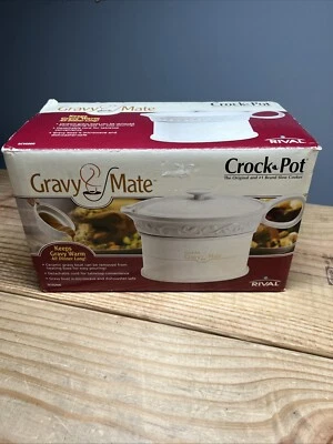 Rival Gravy Mate Crock Pot  Gravy Boat Electric Detachable Cord NEW - Image 1 of 4