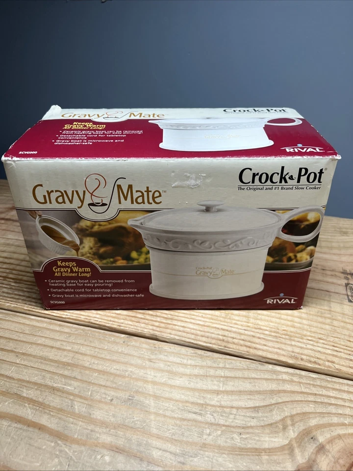 Rival Crock Pot Gravy Mate Will Please You With It’s Many Uses SCVG000