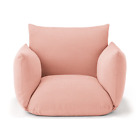 MUJI Reclining Floor Sofa 1 Seater Pink