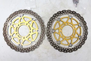 Kawasaki Ninja ZX6R ZX636C 2006 OEM ROTORES DE FRENO DELANTEROS IZQUIERDO DERECHO DISCOS - Imagen 1 de 7