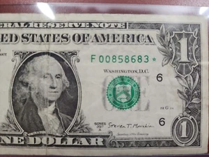 Star Note District F Atlanta Federal Reserve Bank * $1 2017 A - Imagen 1 de 3