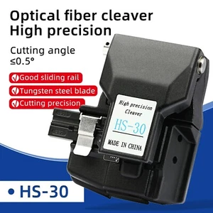 High Precision HS-30 Optical Fiber Cleaver Fiber Optics Cutter Comparable CT-30 - Picture 1 of 6