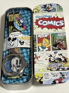 Collectible Mickey Mouse Watch 2004 - Original Box - Comic Strip - Picture 1 of 11