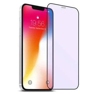 For iPhone 12 / 12 Pro Anti-Blue Light 2.5D HD Tempered Glass Screen Protector - Picture 1 of 15