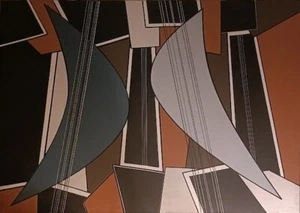 GIOVANNI MAGGINI 1973 ASTRATTISMO GEOMETRICO XX SECOLO Vinicio Berti Nativi Nuti - Foto 1 di 5