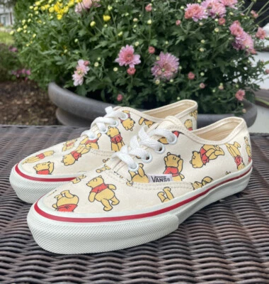 RARE VINTAGE Vans Disney Winnie the Pooh Sneakers (Womens 6) Collectors Item! - Image 1 of 4