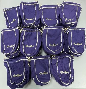 105 PURPLE CROWN ROYAL BAGS - Picture 1 of 2