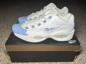 Reebok Herren Turnschuhe (FX5000) FRAGE NIEDRIGE PATENT ZEHE CAROLINA BLAU Größe 8 Neu im Karton - Bild 1 von 17