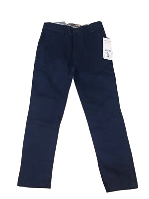 EDDIE BAUER NIÑOS PANTALONES ESCOLARES CINTURA AJUSTABLE AZUL MARINO PIERNA AJUSTADA TALLA 5 ¡NUEVOS! Foto 1 de 4