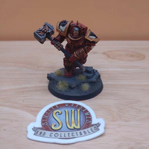 Warhammer 40k Space Marines Painted Chapter Master Gabriel Angelos GW Ravens - Picture 1 of 5