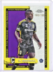 Mario Hinestroza RC Pitch Prodigies 2024 Topps cromado púrpura # 117 160/199 - Imagen 1 de 2