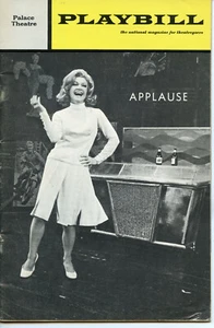 Theater Playbill Magazine Applause 1972 Original Tony Award Winning Play NYC - Imagen 1 de 5