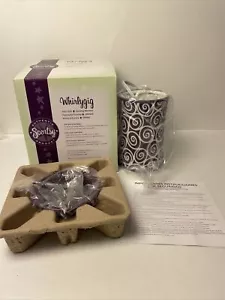Scentsy Full Size Wax Warmer Whirlygig Purple Never Used - Picture 1 of 5