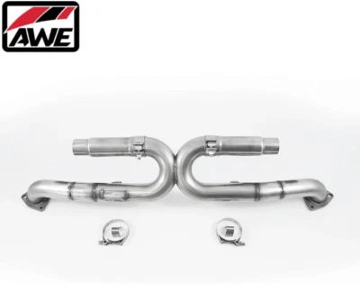 AWE Performance 2.5” Cat-Back Exhaust uses OE Tips For 12–16 Porsche 911 Carrera Foto 1 de 4