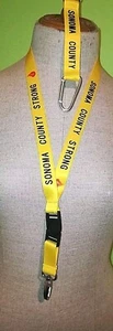 sonoma county strong lanyard California fire North Bay (lanyard & keychain) set - Picture 1 of 7