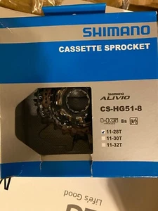 Shimano Kassette Ritzel 8 fach 11-28T CS-HG51 - Bild 1 von 1