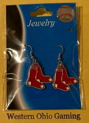 Серьги Siskiyou Sports Red Sox НОВЫЕ ЧИТАЙТЕ - Изображение 1 из 3