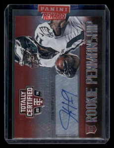2014 Totally Certified Rookie Penmanship #RPHU Josh Huff - Picture 1 of 2