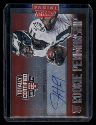 2014 Totally Certified Rookie Penmanship #RPHU Josh Huff - Image 1 of 2