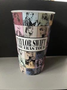 TAYLOR SWIFT ERAS TOUR Movie Collectible AMC Exclusive Transparent Clear Cup - Picture 1 of 2