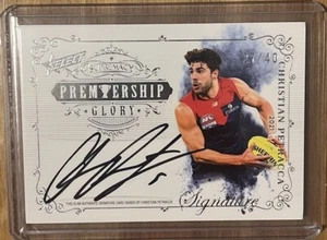 Select AFL Supremacy CHRISTIAN PETRACCA Premiership Glory SIGNATURE 27/40 - Picture 1 of 3