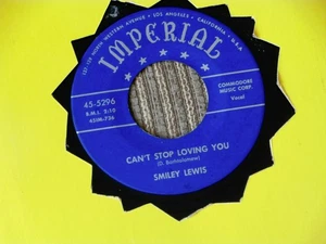 R & B ~ SMILEY LEWIS~ CAN'T STOP LOVING YOU~ VG++~THAT CERTAIN DOOR~ IMPERIAL - Picture 1 of 1