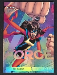 Fleer Ultra Matriarcas de Marvel 2024 #AF-15 Ms. Marvel Singularidad (50J) - Imagen 1 de 2