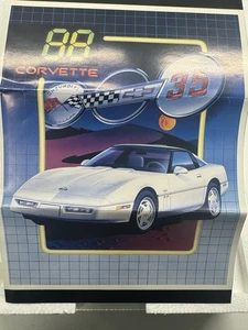 1/24 FRANKLIN MINT 1988 CHEVROLET CORVETTE COUPE WHITE 35TH ANNIVERSARY NIB - Picture 1 of 6