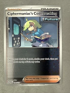 Pokemon TCG * SV Prismatic Evolutions *  104/131 Ciphermaniac's Codebreaking RH - Picture 1 of 4