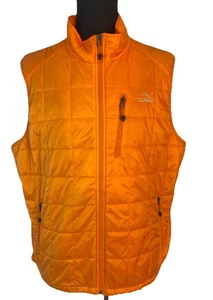LL Bean Primaloft Packaway Weste Herren 2XL XXL Orange Full Zip 288305 - Bild 1 von 12
