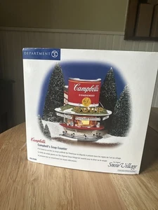 DEPT 56 Original Snow Village Campbell's Suppentheke 55309 Retired OVP - Bild 1 von 19