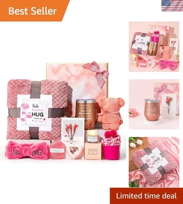 Pacote de autocuidado feminino Thoughtful - Cobertor quente e presentes para mimos - Imagem 1 de 4