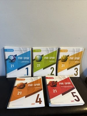 HRCP Exam Prep For PHR SPHR 1-5  (No Flash cards) - Image 1 of 4