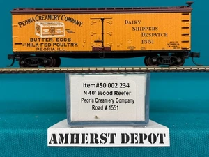 50 002 234 Atlas Peoria Creamery Co Reefer in legno scala N nuovo 50002234 - Foto 1 di 1