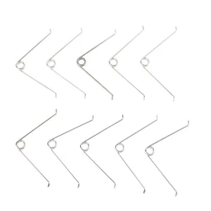 10Pcs V Shape Steel Compression Spring Gardening Scissors Accessories T*GJ - Picture 1 of 10